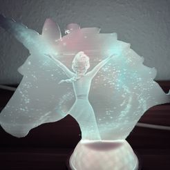 IMG_1461.jpg Elsa Lamp/ Unicorn Lamp
