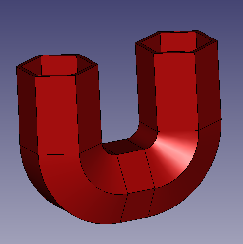 rubin-1.png Vase hexagon // STL File