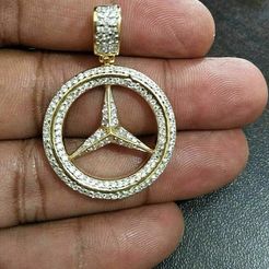 35.jpg Colgante de diamantes Mercedes-Benz 2
