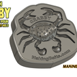 Making-Baits-2.75-in-Crabby-Open-Pour-Mold1.png Molde de isco aberto para caranguejo de 2,75 polegadas