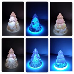 sapin.jpg Fichier STL Sapin de noël (lithophane)・Design pour imprimante 3D à télécharger