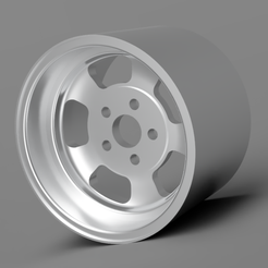 Slotted_Mags_2023-Aug-11_09-10-28AM-000_CustomizedView3859437901.png STL file 1/24 & 1/25 15" Slotted Mags with meaty Cooper Cobra Wheels・3D printable model to download