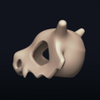 Cubone (5).png OBJ-Datei Pokemon Cubone Schädel kostenlos・3D-Drucker-Modell zum herunterladen