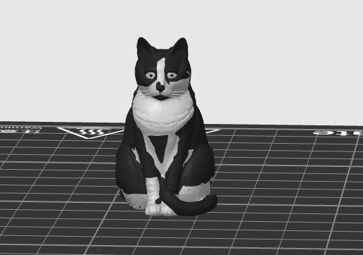 Tuxedo Cat Colored to be my Cat KitKat