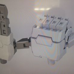 20170328_143419.jpg Archivo STL Gundam Mecha Hand・Objeto para impresora 3D para descargar