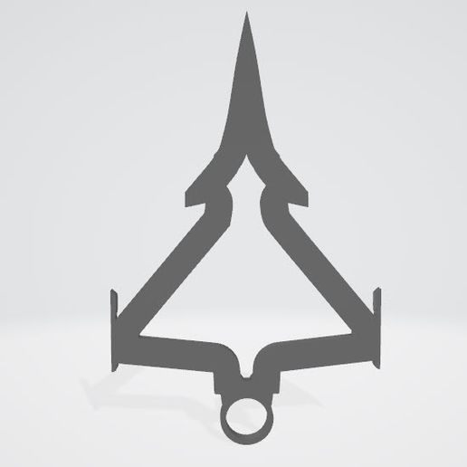 rafale V2 key ring 3D model