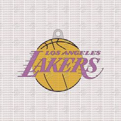 BUONO1.jpg LAKERS KEYCHAIN LOGO  stl,ai,cdr,dxf,dwg,svg,png,eps