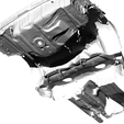Underside1.png BMW E36 Coupe Заднее днище 3D сканирование