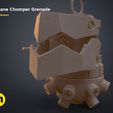 Template-3Demon-scene-2021-Depth-of-Field-Detail-1.131.jpg 3D-Datei Arkane Chomper-Granate・Modell zum Herunterladen und 3D-Drucken