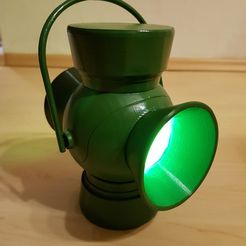 20181028_202650.jpg Бесплатный STL файл Green Lantern - luminous・3D-печатная модель для загрузки