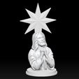 a12.jpg Statue of Jesus praying 2 3D print model