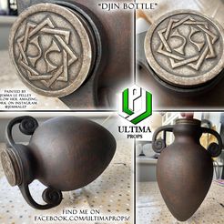 Djin-bottle-2.jpg 3D-Datei Witcher Djin Flasche・3D-druckbares Modell zum Herunterladen