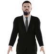 d.png Drake 3D Model(Fully Rigged With Face Bones Too)