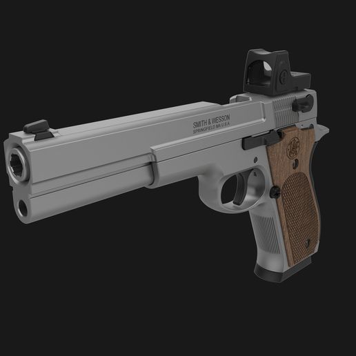 S&W Model 952 Bullseye pistol from Daredevil:Born Again S1