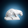 crouching-panther-animal-statue-sculpture-stl-3d-print-turntable-03-103deg.png Crouching Panther Animal Statue Sculpture
