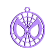 Spiderman.STL Free STL file Superhero Keychains・3D print design to download