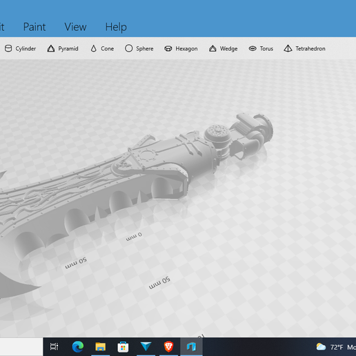cogbot reaver blade 3D model