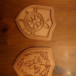20220928_124709.jpg Archivo STL posavasos escudo pokemon violeta y escarlata・Diseño de impresora 3D para descargar