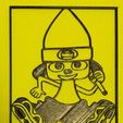 Parappa-2.jpg Parappa The Rapper - Framed lithograph