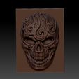 artistic_skull1.jpg Archivo STL gratis cráneo artístico・Objeto de impresión 3D para descargar