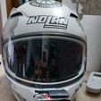 support02.jpg Front helmet support. Model Nolan N60-5