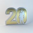 render1.jpg Halo MASTER CHIEF 20TH ANNIVERSARY | 20TH ANNIVERSARY MODULAR LOGO #XBOX20