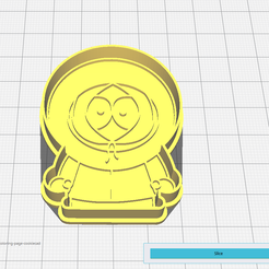 1.png Fichier STL Kenny South Park Moule à découper les biscuits・Modèle pour imprimante 3D à télécharger
