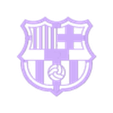 S_Escudo Barcelona.stl COOKIE STAMP/CUTTER. CORTANTE/SELLO GALLETITA MASA FONDAN. ESCUDO BOCA JUNIOR, RIVER, INDEPENDIENTE, SAN LORENZO, BARCELONA Y RACING CLUB