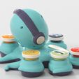 Retopo12_0011.jpg likid Octopus Rock'n'Roll,Learning,Music Enlightenment,Early Developmental Toy
