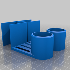 Paper_Towel_25mm.png Free 3D file Paper Towel Holder (for 25mm shelf)・Object to download and to 3D print