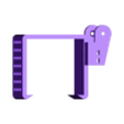 Clip_v4_Remixed_Fixed.stl Micro Swiss Direct Drive Extruder Cable Chain Clip fixed