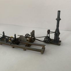 Finished-Sawmill.jpg Download STL file HO Scale Portable Sawmill • 3D printing object, BJ3D
