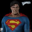 SupermanRenderZ_FACE_1.jpg Superman (Christopher Reeve) Statue - 3D Print Ready