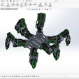 1.png Hexapod with Smartphone: Code + STL + PCB design