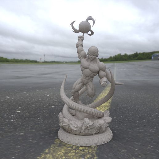 12.jpg Super Frieza fighting from Dragon Ball Z 3D print model