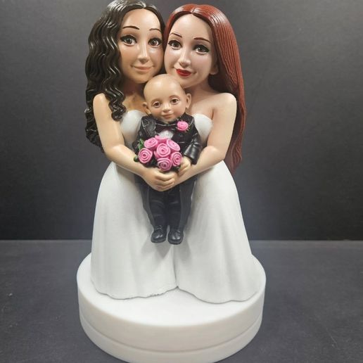 Figure LGBT Marriage Cake