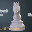 Knight.png MEDIEVAL CHESS 3D PRINT