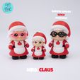 MrsClaus_03.jpg Flexi Sra. Claus STL/3MF