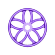 Purple_Balance Wheel.STL Tri-Cage Escapement Desk Toy - Tourbillon - Watch Mechanism