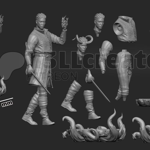 👾 Wyll・ STL File for 3D printing・Cults