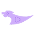 pommel blade (fdm_a).STL Dream Eater (World of Warcraft)