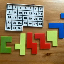 image1.jpg Brain game - Calendar puzzle