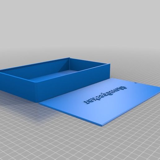 Boxwithtext 3D model