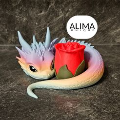 20240103_221921.jpg Dragon baby with a rose for Valentine's Day