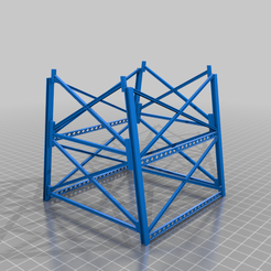 Lower_Support_Assembly.png Free 3D file N Scale Viaduct・3D printable object to download