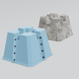DeckBlockForm-02.png Mold for casting of deck blocks made of concrete