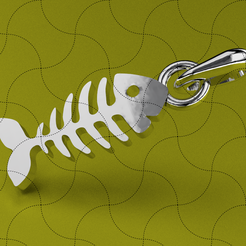 Organic018.png STL file Fine Jewelry, Fish Earring・3D printable model to download, jewbroken