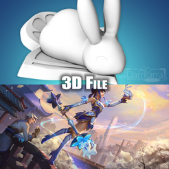 LuxPocelaine_H.png Fichier 3D Accessoires Porcelain Lux League of Legends Fichiers STL・Modèle à télécharger et à imprimer en 3D