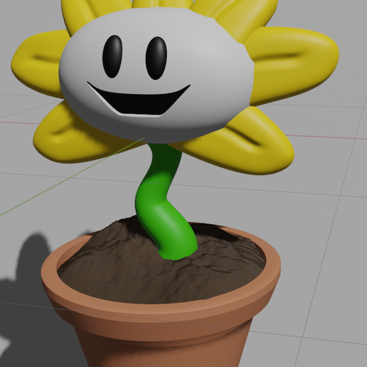 flowey-1.png Figurine Flowey Undertale