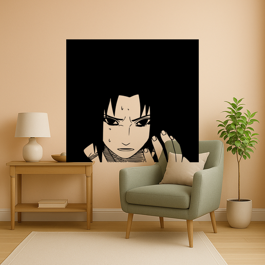 Naruto Sasukes Red Hair